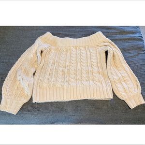 Off-the-shoulder Knit Sweater | Forever 21